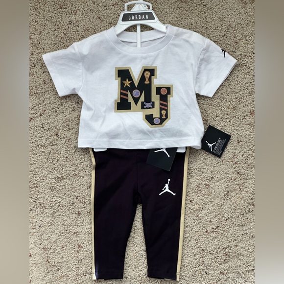NEW Air Jordan Baby 2 piece set - 6M (3 - 6 months) - Picture 3 of 8